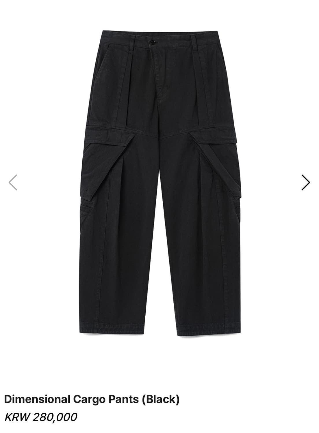 SYMM 카고 팬츠 상품이미지1