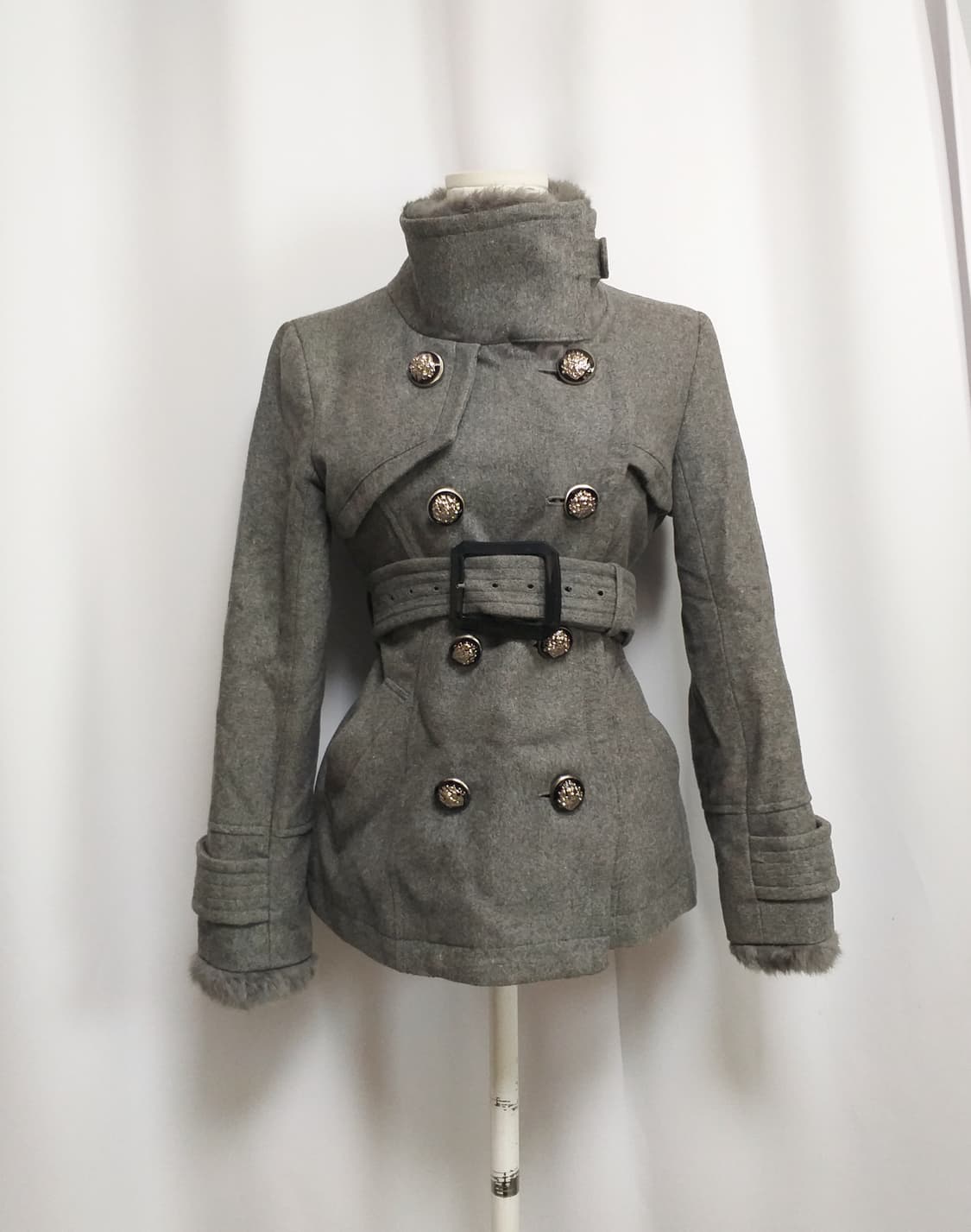 빈티지 코트 오네갸루 히메로맨틱 긱시크 공겜여주 헤이세이 y2k자켓 펑크 상품이미지2