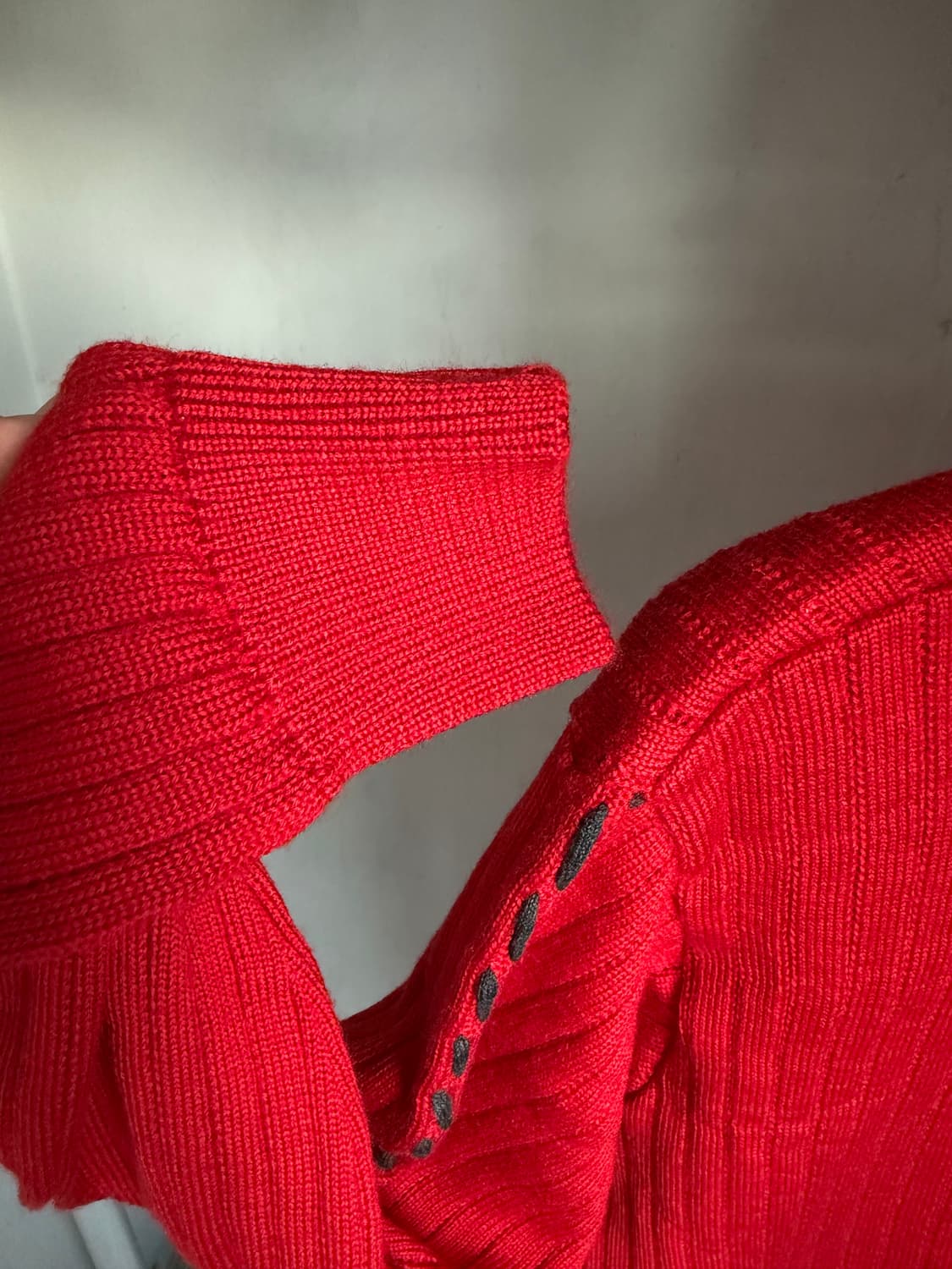 포인트 니트 상품이미지4