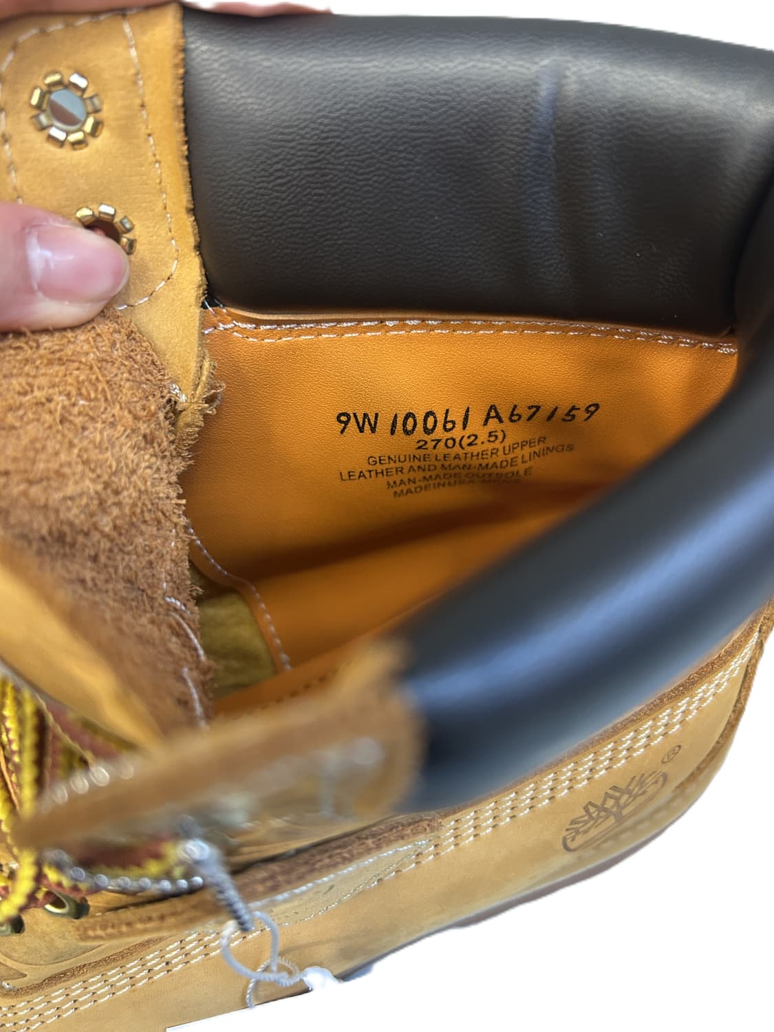 팀버랜드 x 베이프 x 언디피티드 6인치 부츠 상품이미지3