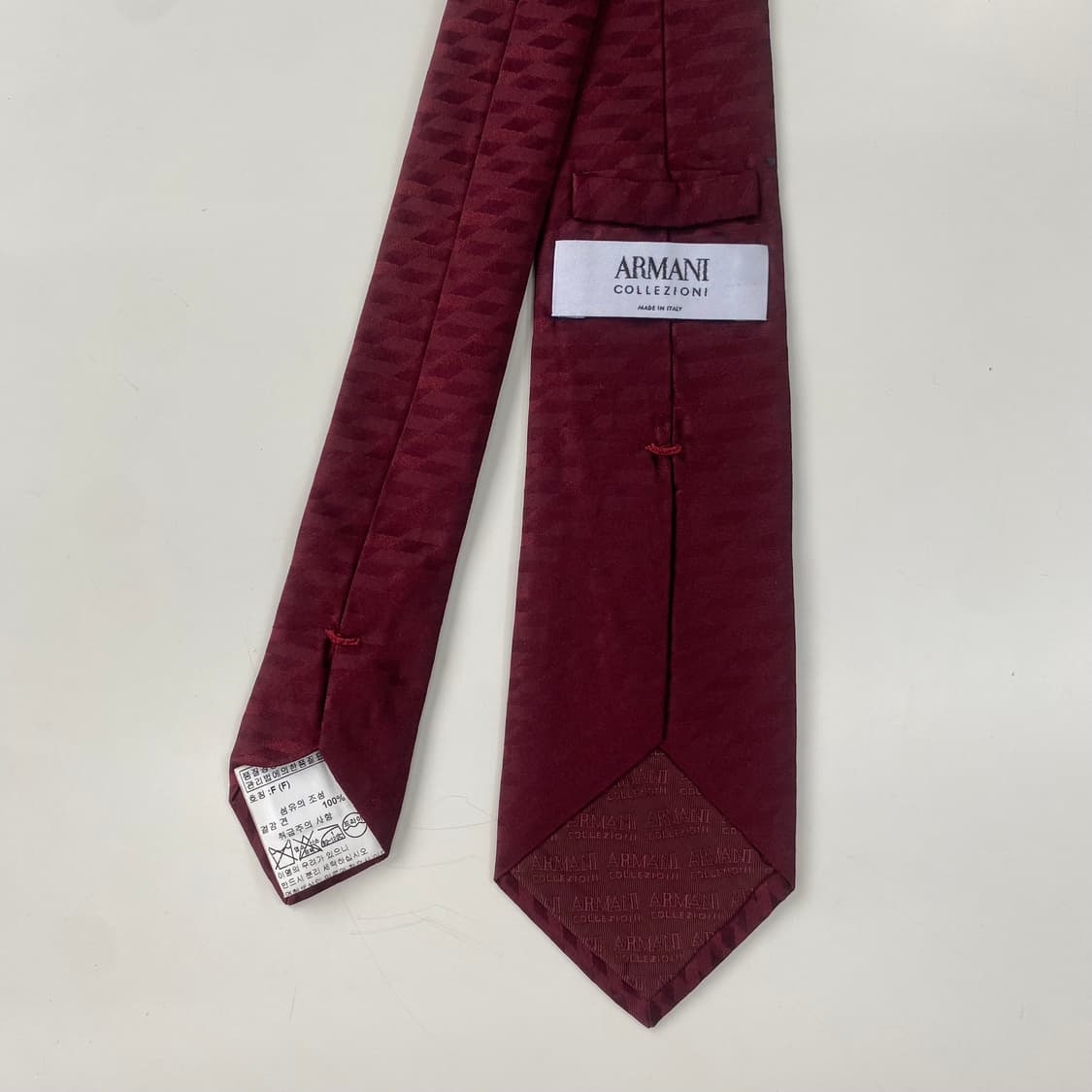 알마니 넥타이(ARMANI) 정품 명품 7.6cm 상품이미지3