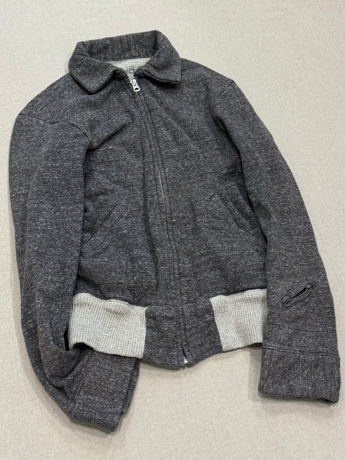 캐피탈 스웻 집업 자켓 상품이미지2