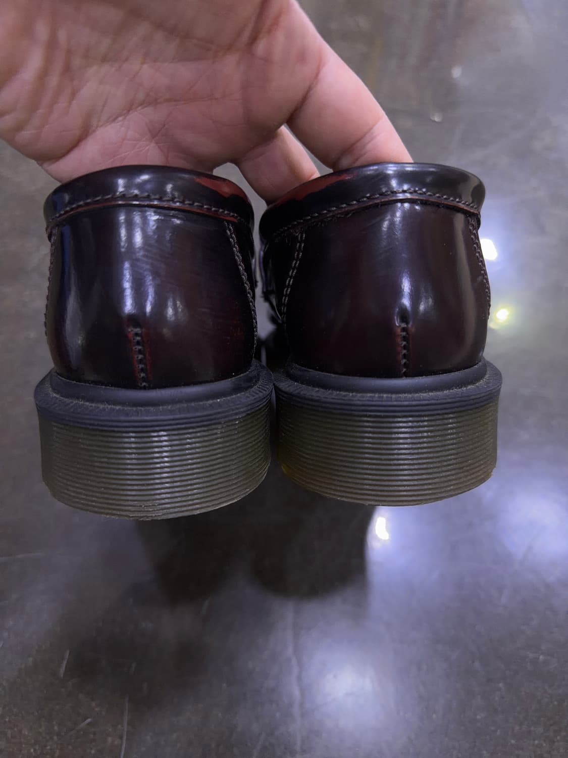 닥터마틴 아드리안 태슬로퍼 체리레드 슈즈 230 상품이미지7