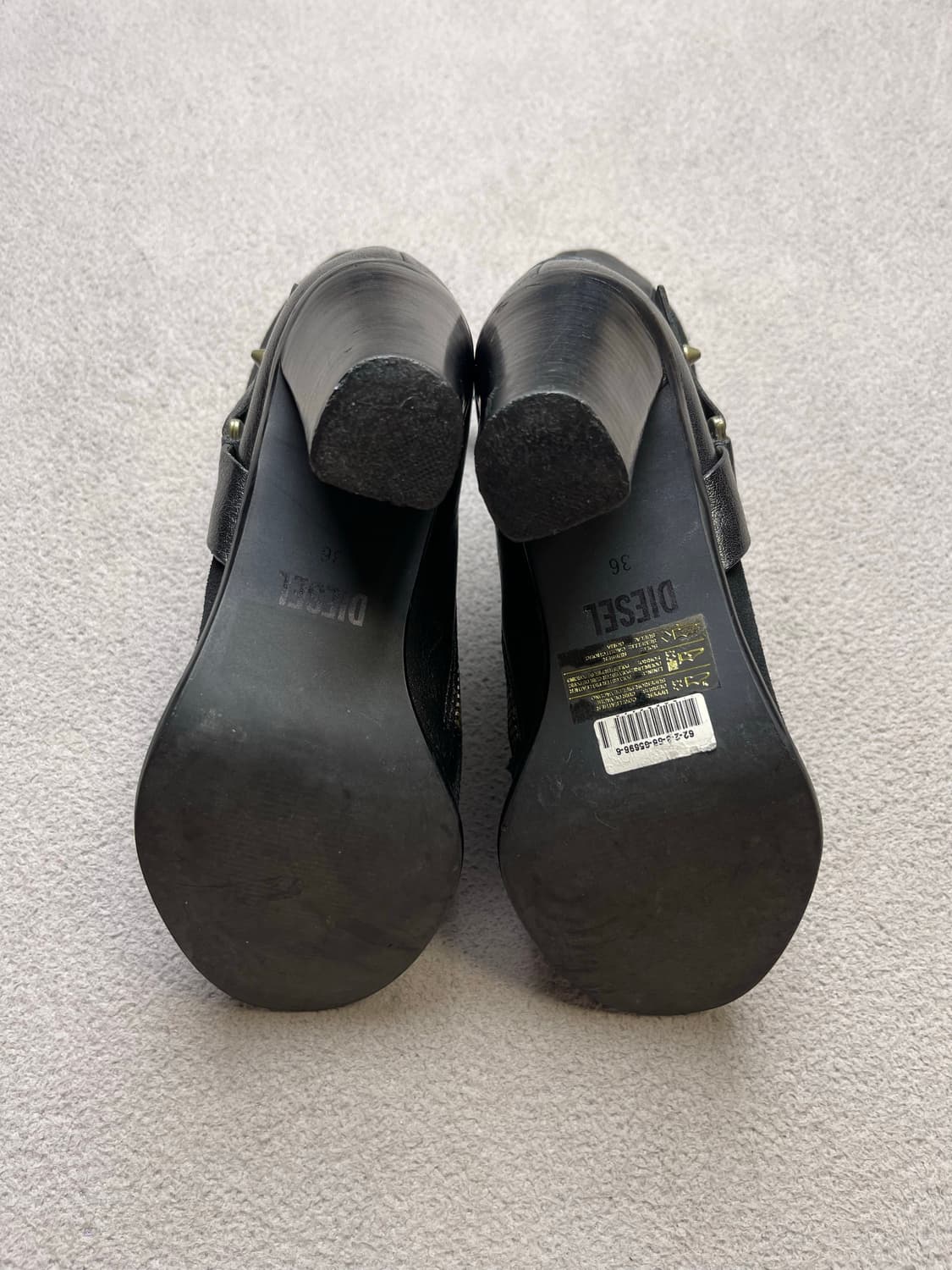 [36] DIESEL 디젤 레더 부츠 -220-225 상품이미지6