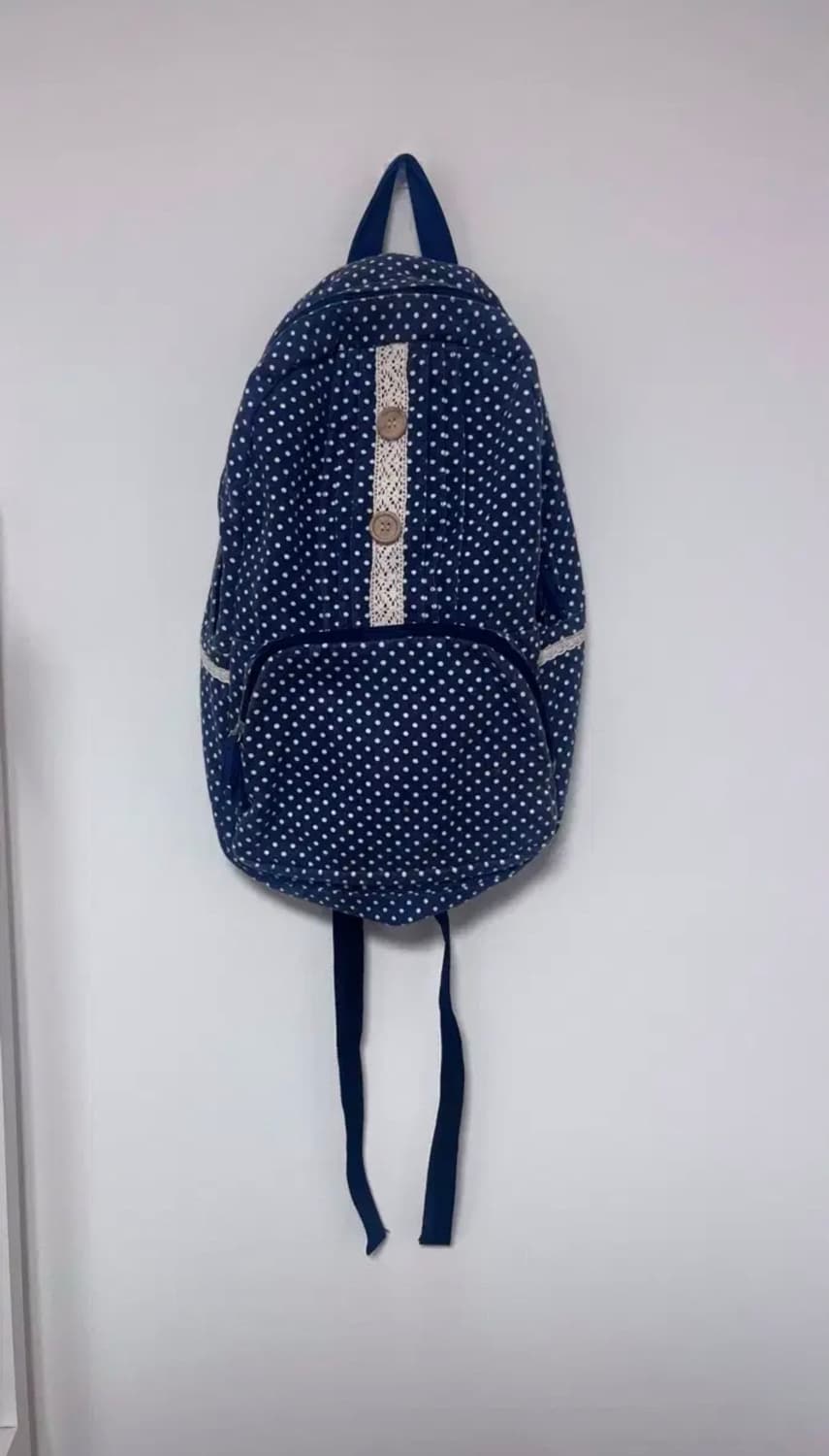 대대장 블루 도트 모리백팩 상품이미지2