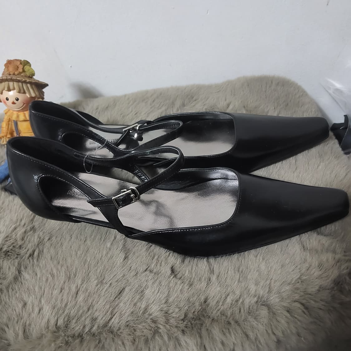 새상품 orr 오르 드레곤블루스 펌프스 플랫 슬링백 38 250 상품이미지2