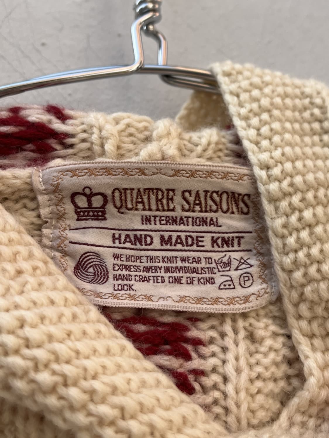 Hand made vintage 니트 후디 상품이미지5