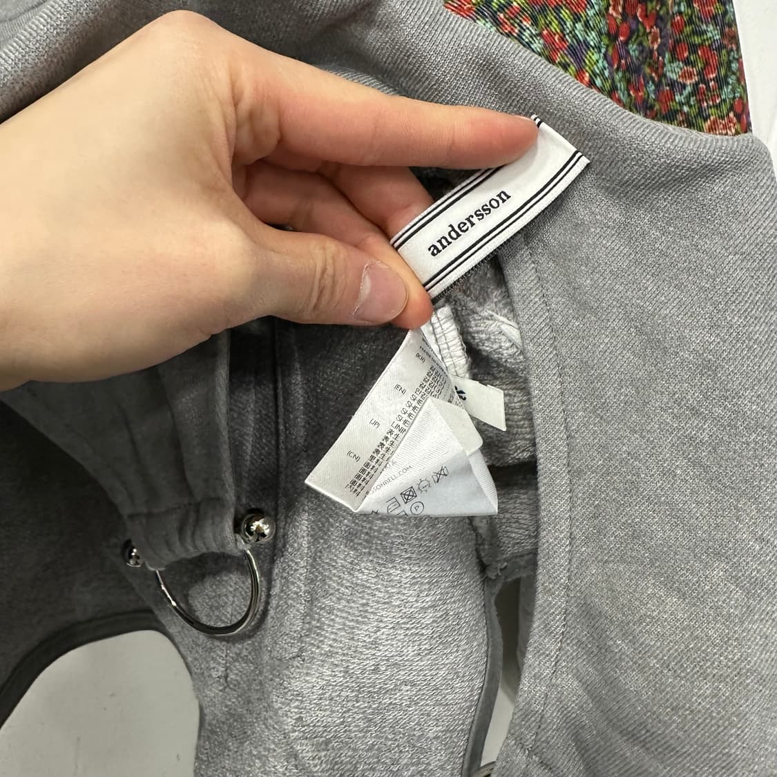 앤더슨벨 로제 패브릭 MA-1 탑 상품이미지8