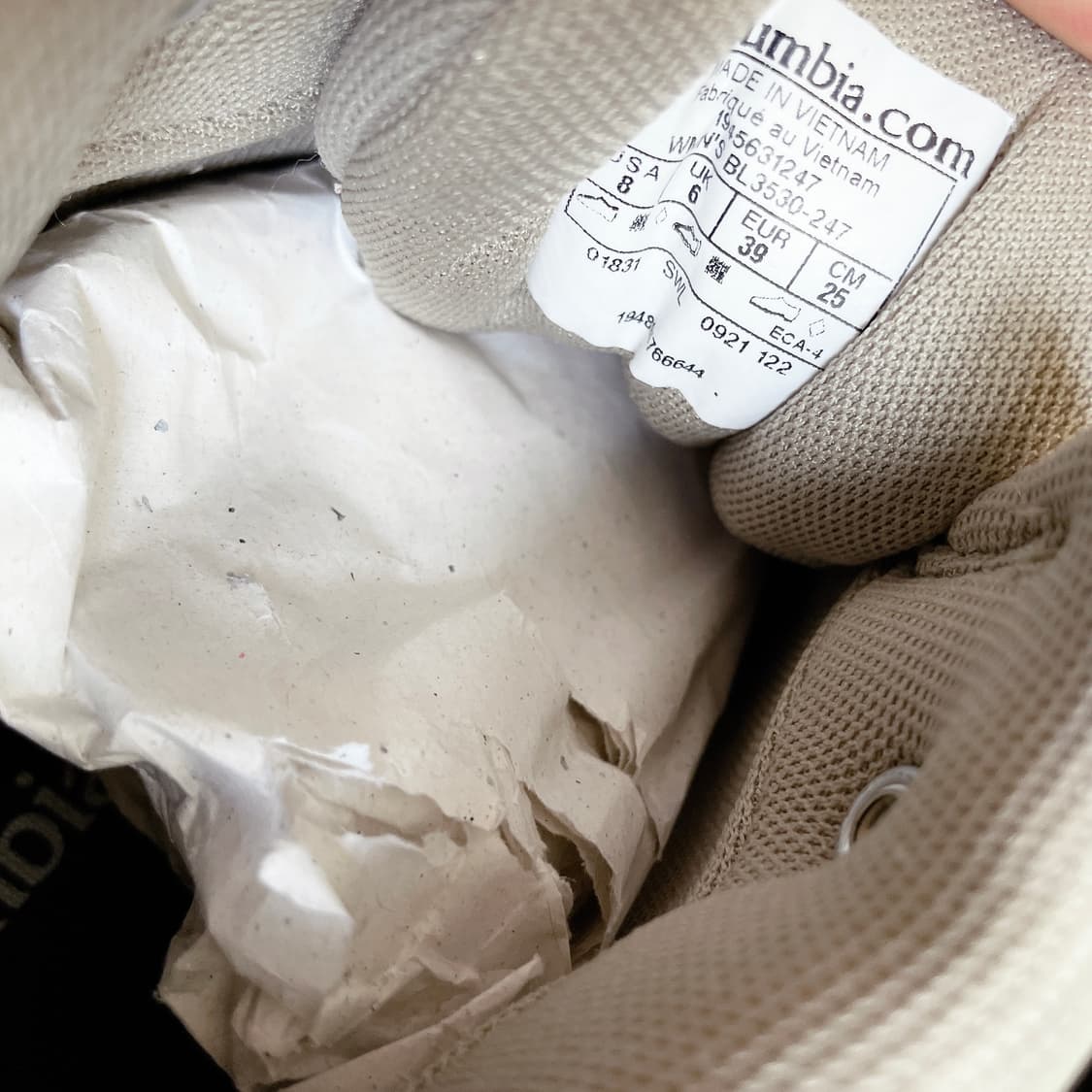 컬럼비아 패시트60 아웃드라이 방수 미드 등산화 상품이미지6