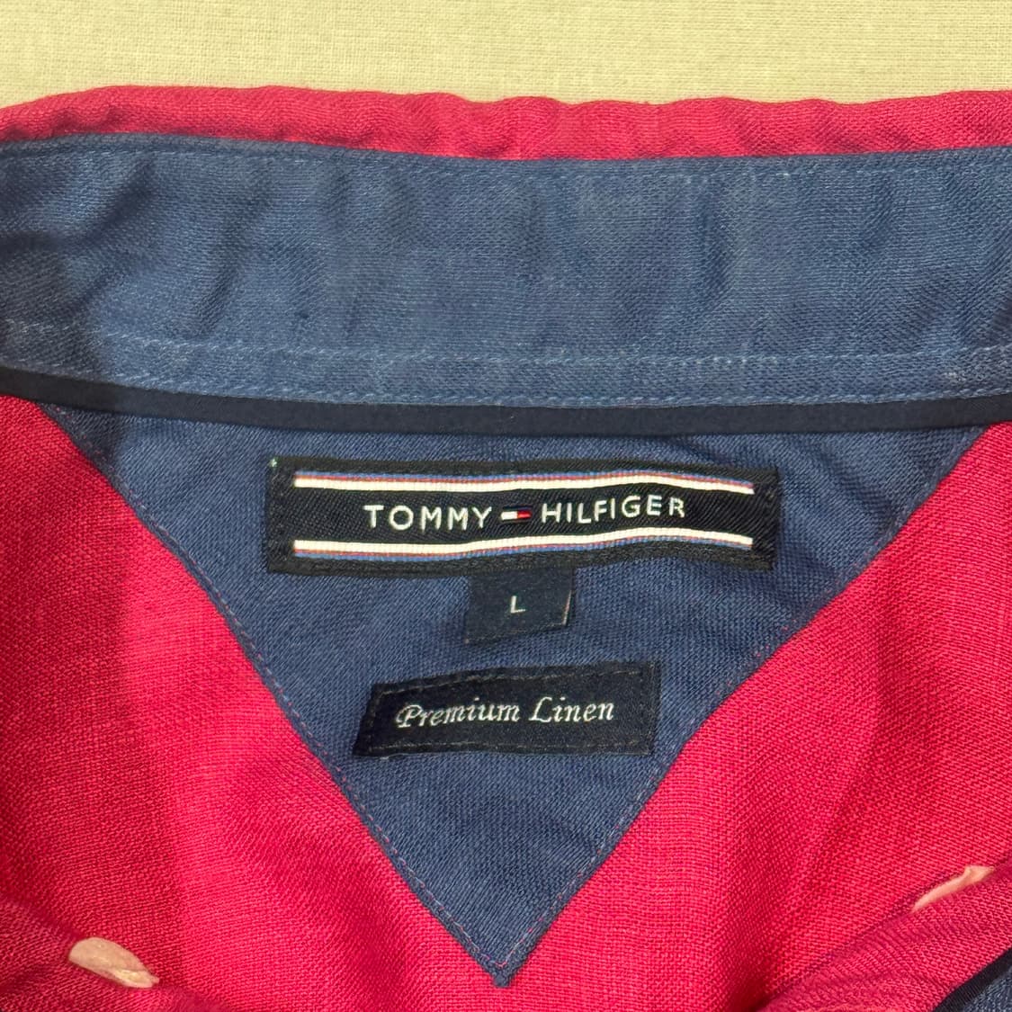 L) 타미힐피거 프리미엄 린넨 셔츠 상품이미지6