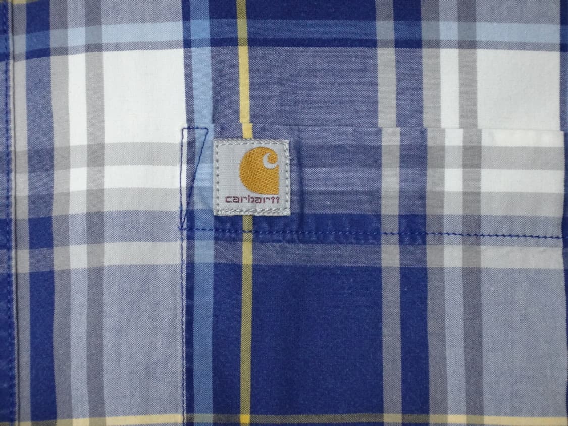 (2XL) 칼하트 carhartt 플래드 체크 하프 남성 셔츠 상품이미지6
