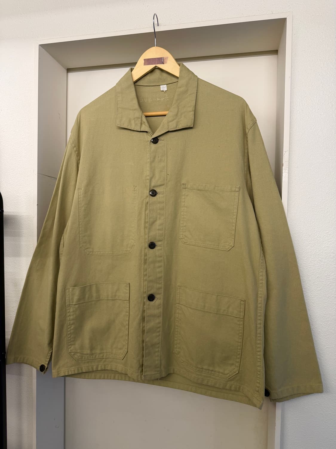 OLD VINTAGE BEIGE FRENCH 빈티지 프렌치워크자켓 상품이미지4