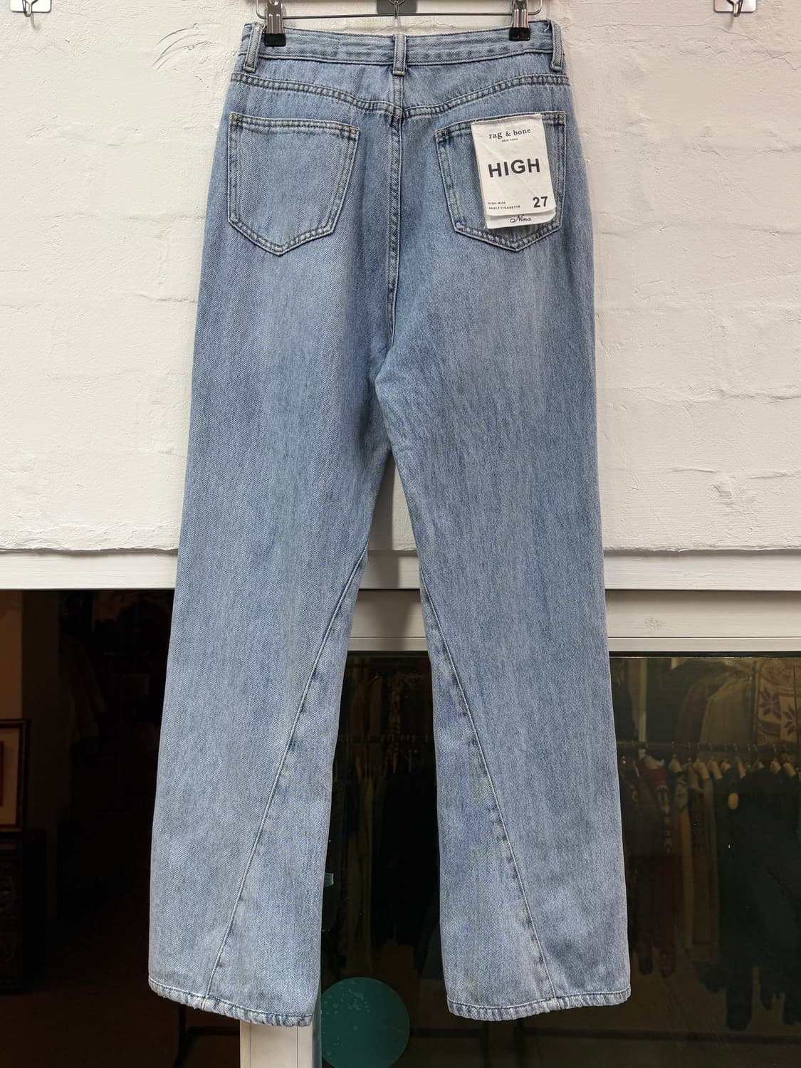 Rag&bone 하이라이즈 커티드 데님 진 여성 27 상품이미지7