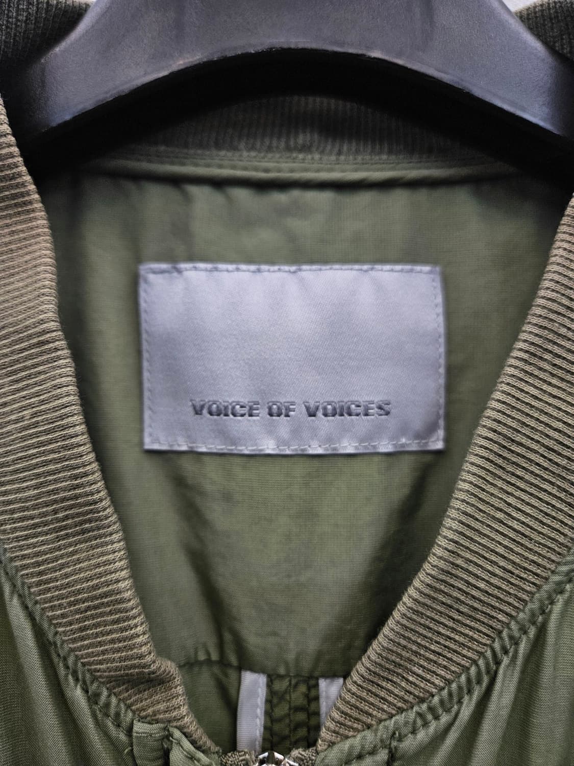 Voice of Voices 카키 간절기용 야상 상품이미지3