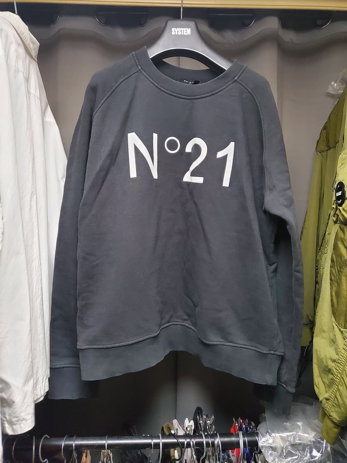 N21맨투맨 공용사이즈 상품이미지1