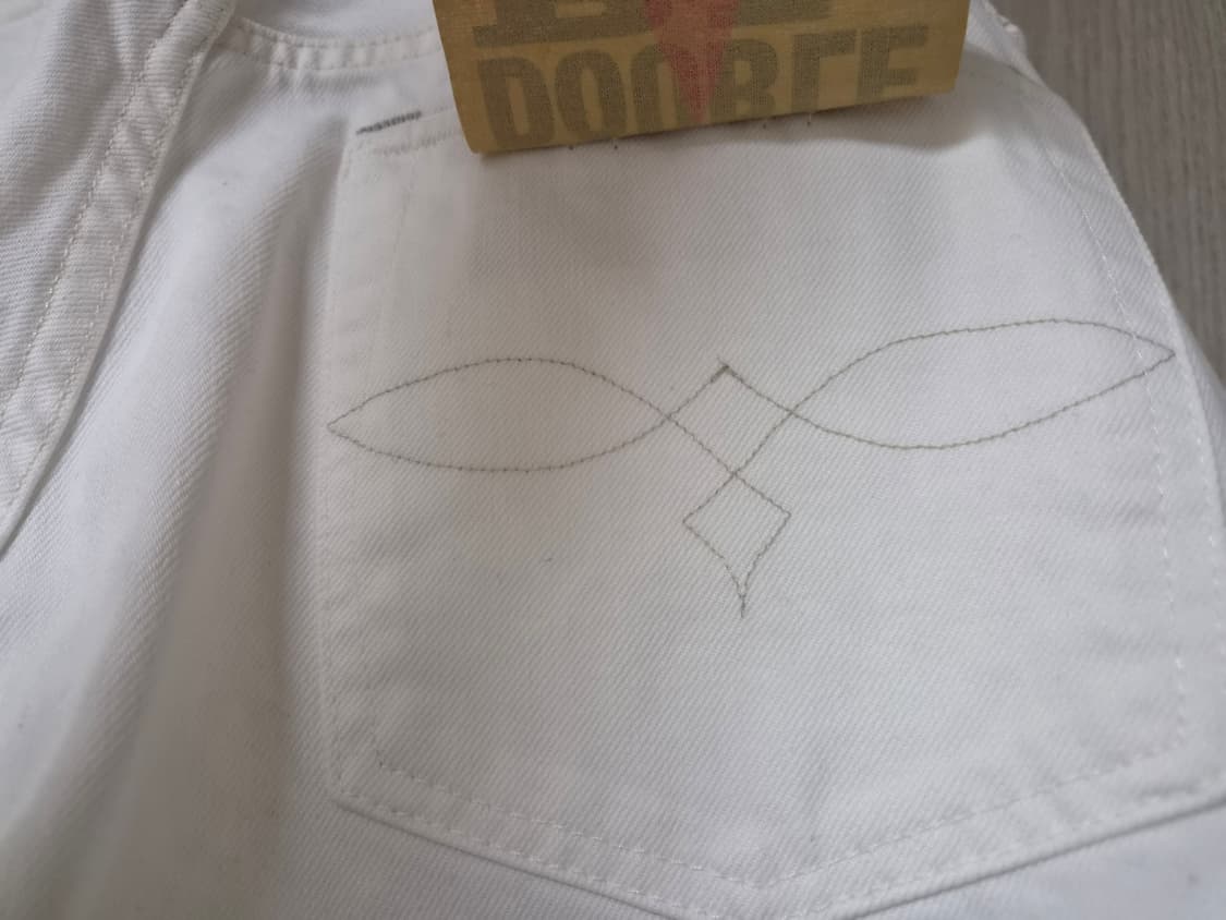 더블알엘 RRL 화이트 에크루 팬츠 상품이미지4