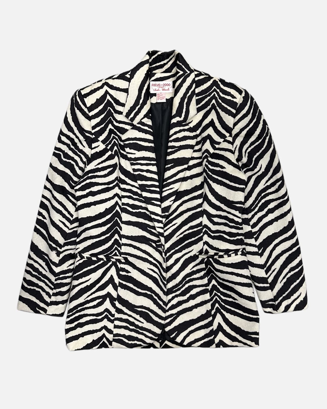 zebra pattern blazer jacket 상품이미지1