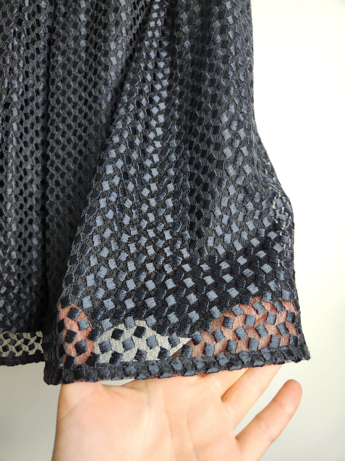 (23 vingt-trois)사각 자수 스커트 상품이미지5