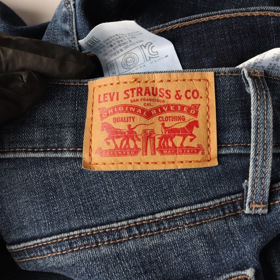 리바이스 슬리밍 슬림 데님 팬츠 26 상품이미지7