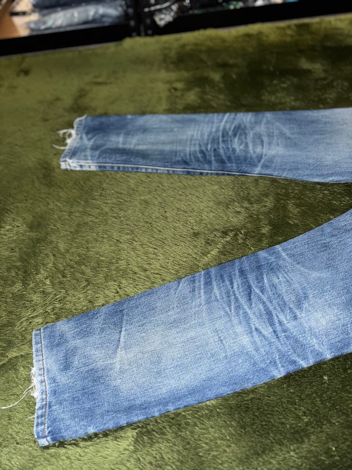 90s Kenzo Jeans 겐조 버튼 플라이 빈티지 워싱 데님 팬츠 상품이미지9