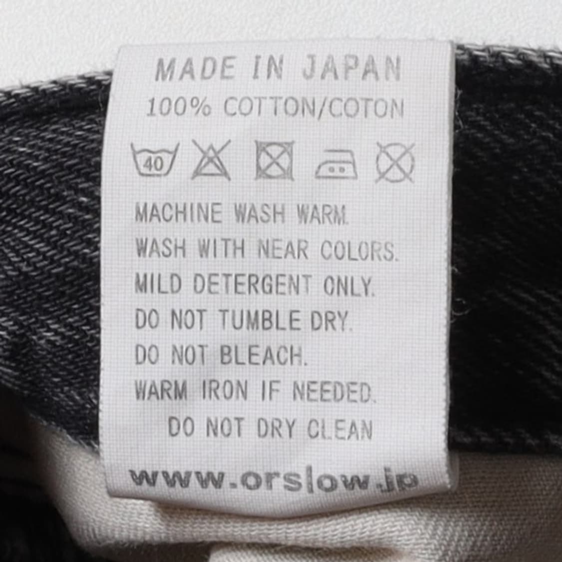 오어슬로우 Orslow 105 Denim Pants 
 상품이미지10