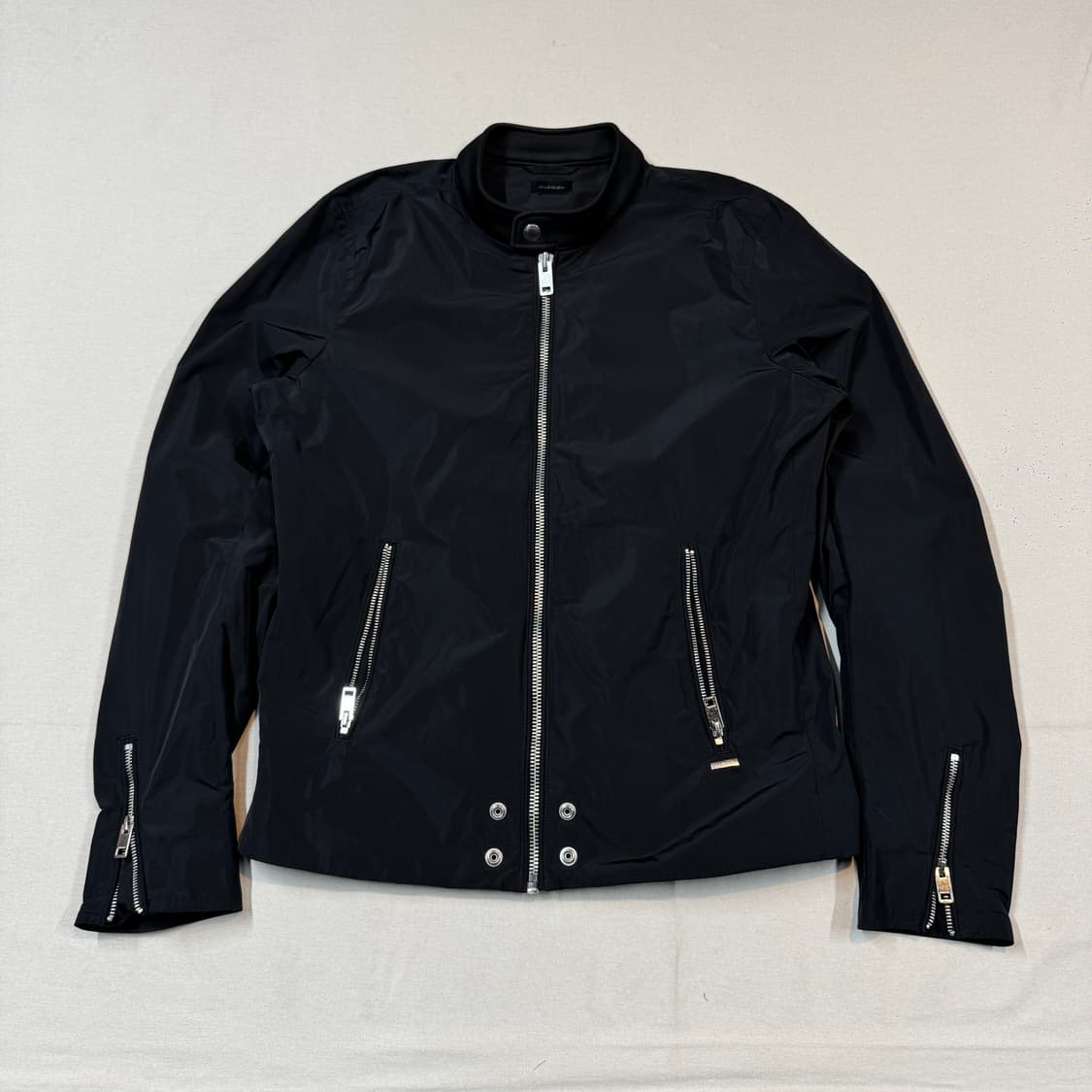 L) 디젤 DIESEL 폴리쉘 싱글 라이더 자켓 상품이미지1