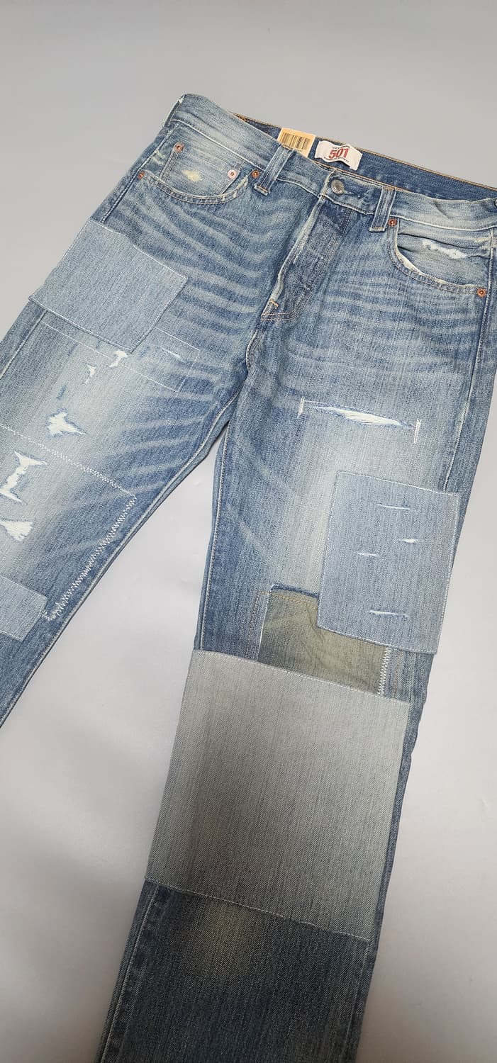 리바이스 501 패치워크 리페어 (W30) LEVIS 상품이미지5