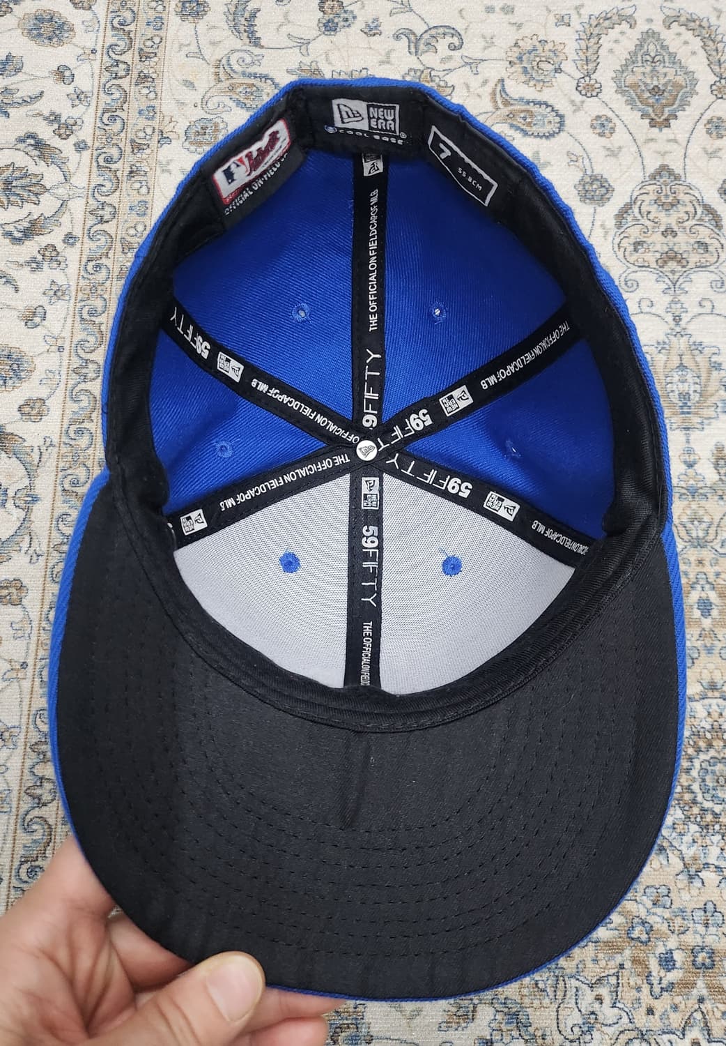 뉴에라 LA다저스 MLB 경기용 선수 볼캡 7사이즈 상품이미지6