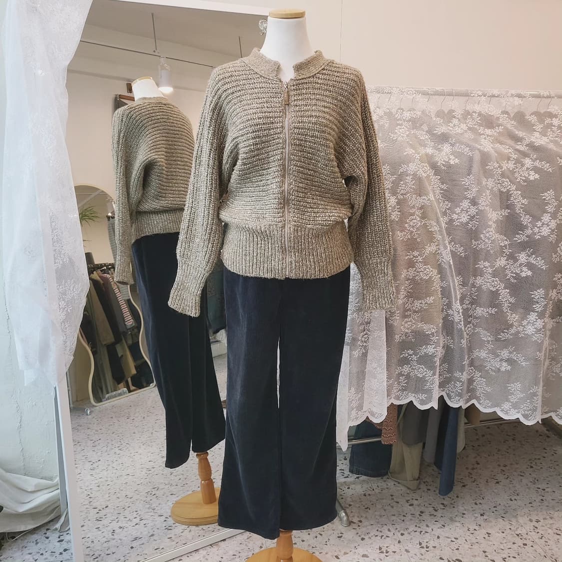 G.L.Heart 딥네이비 코듀로이 팬츠 상품이미지2