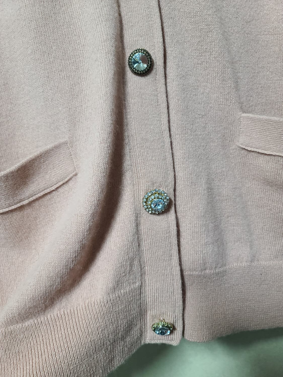 토리버치 쥬엘버튼 메리노울 가디건 상품이미지3