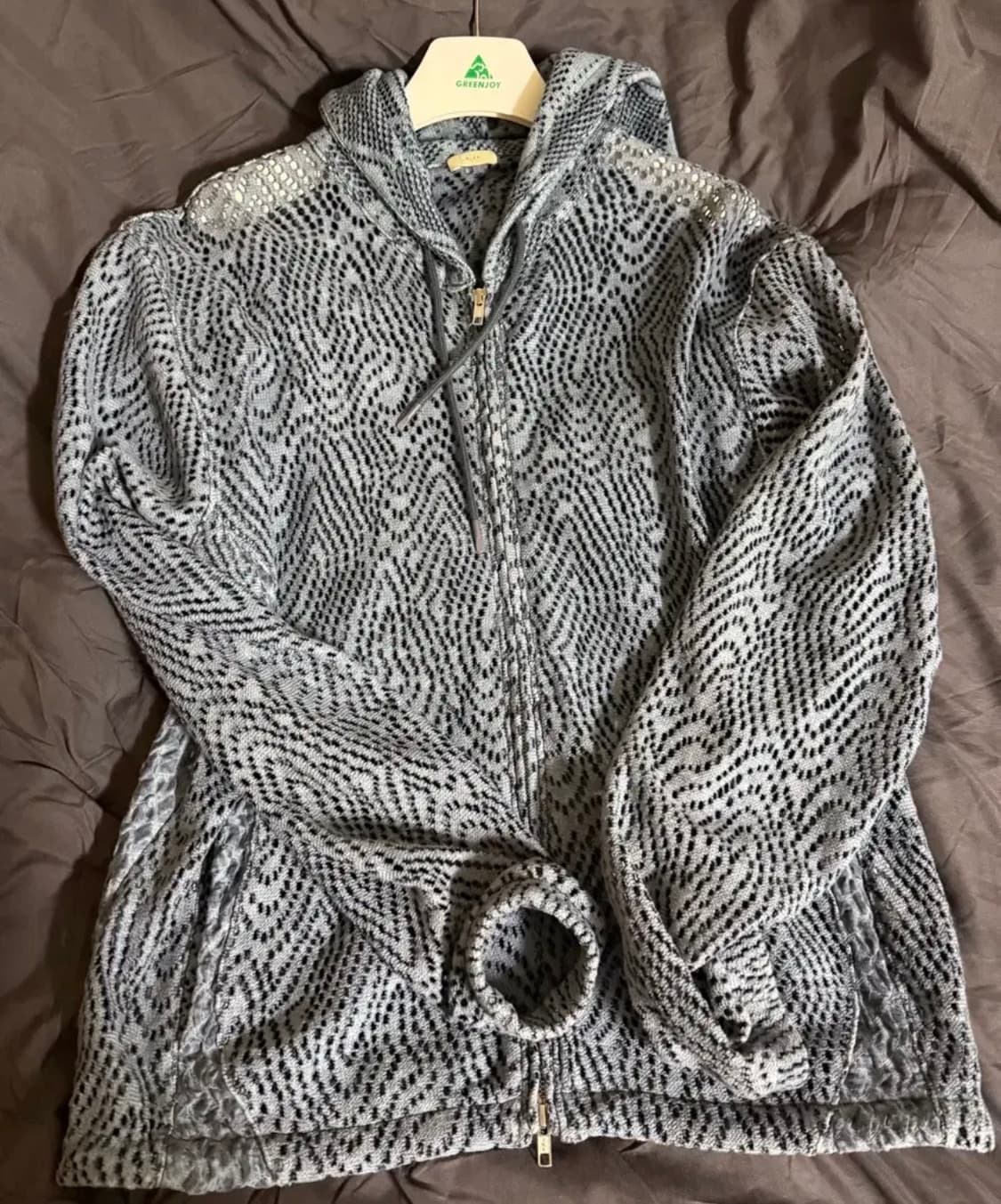 Xlim ep5 01 hoodie zip up 상품이미지4