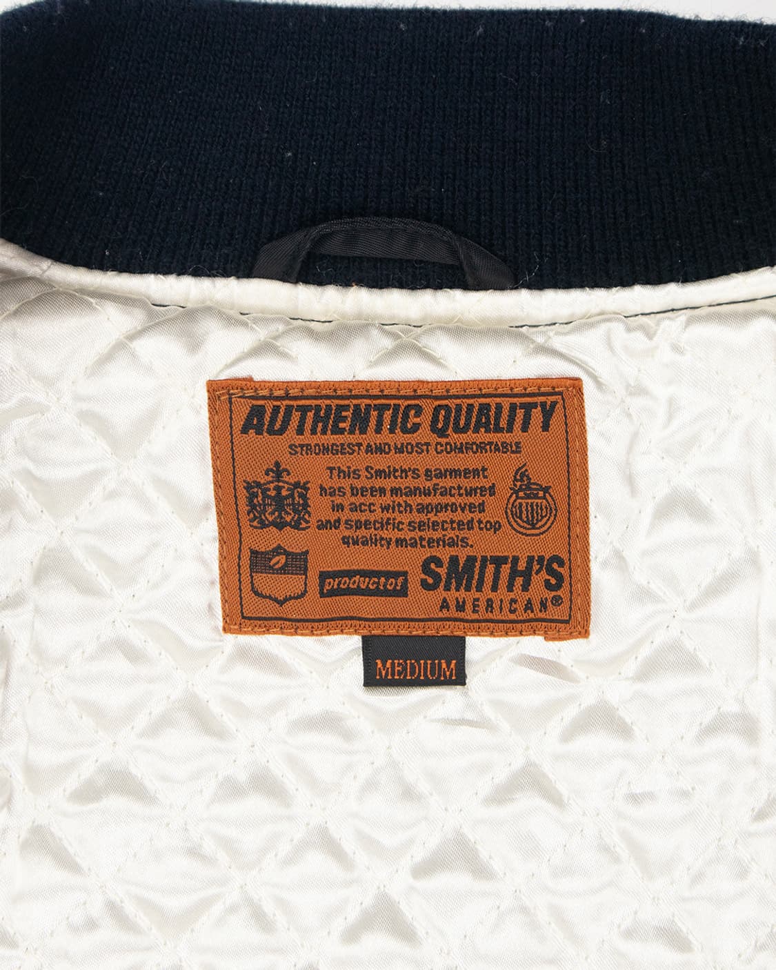 Smith's American 새틴 바시티 자켓 상품이미지3