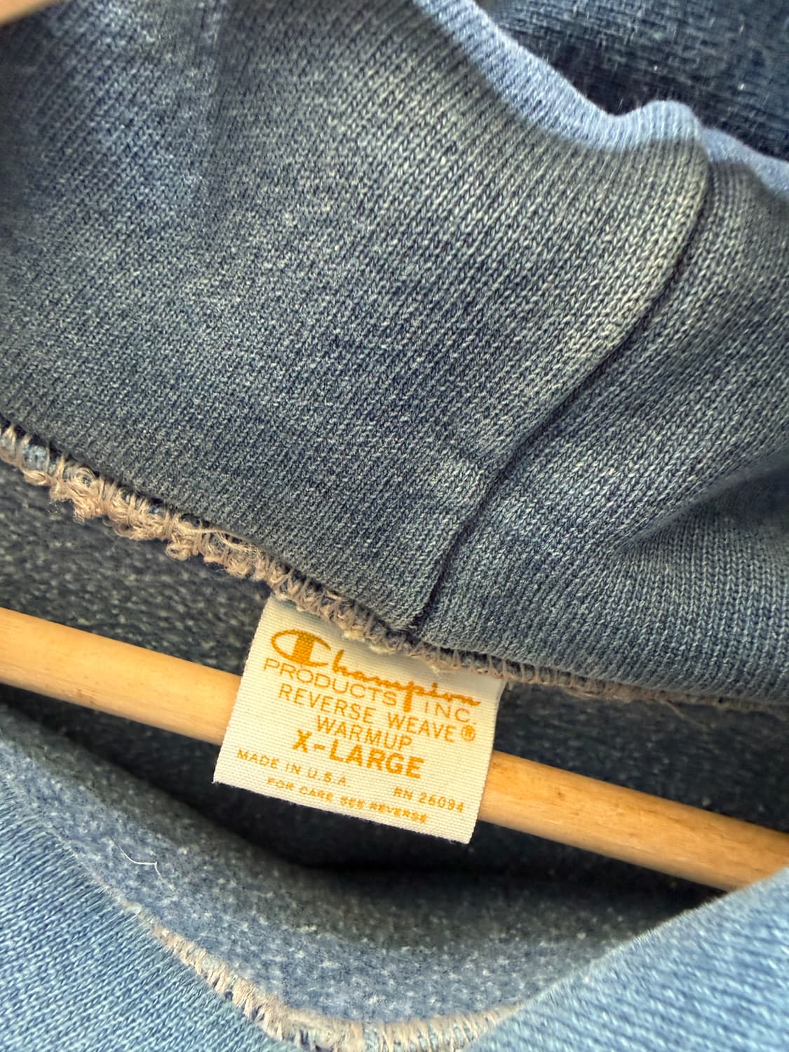 90s 챔피온 x 롤링스톤 후드 made in usa 상품이미지7