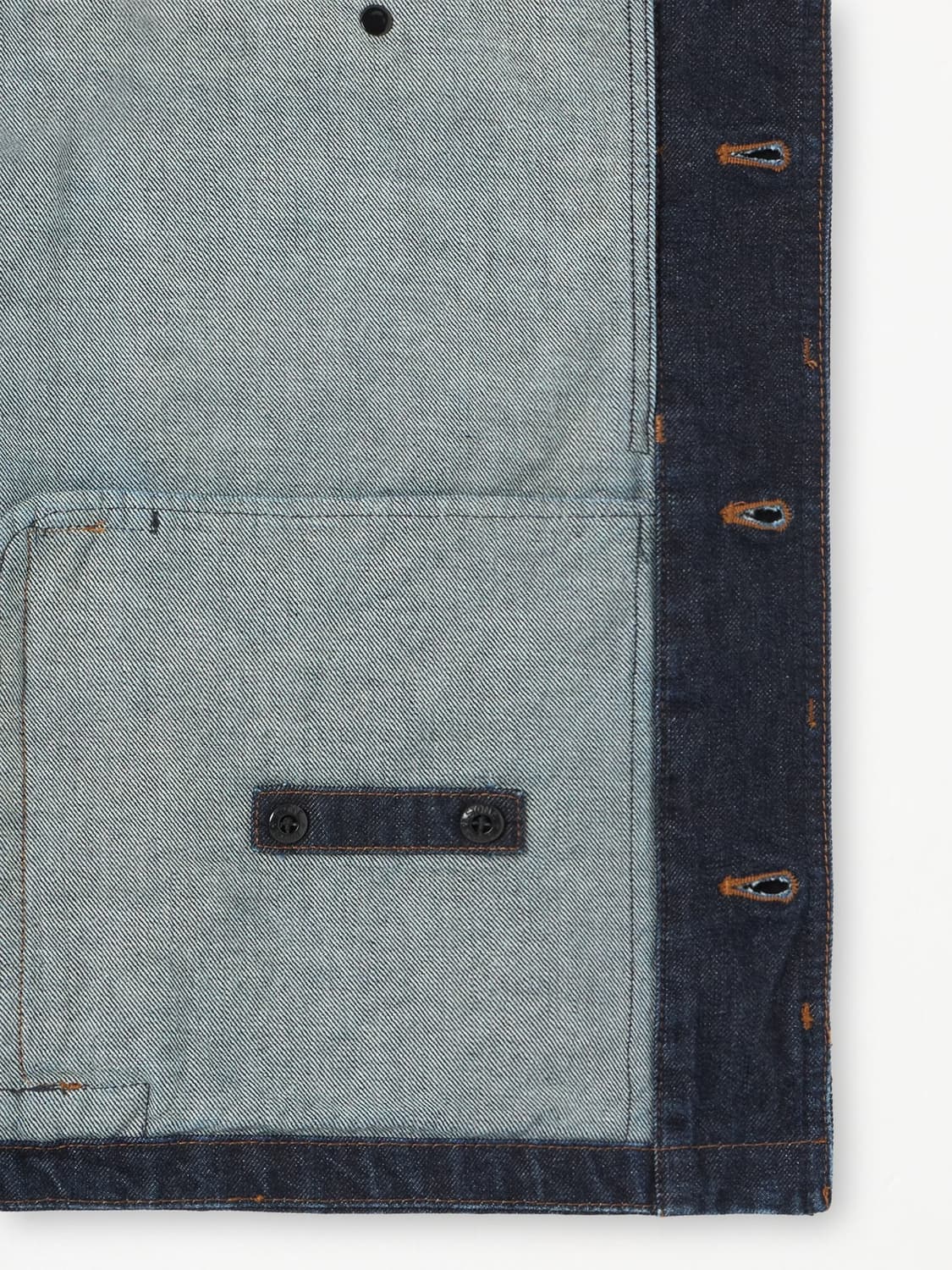 스톤아일랜드 인디고 데님 린스드 자켓 25aw 새상품 상품이미지6