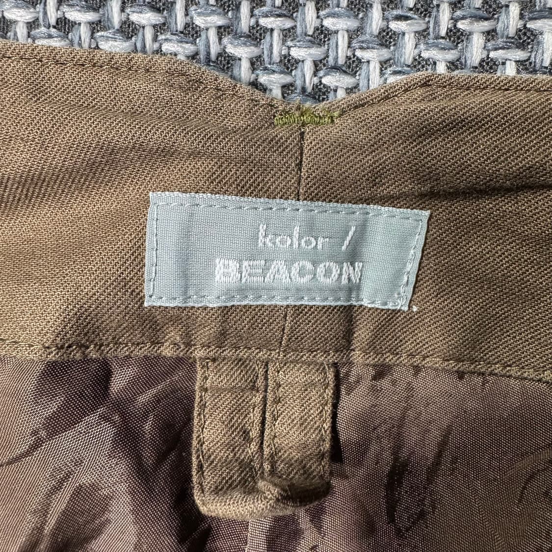 컬러비콘 베이커팬츠 올리브 (30/OLD-8135 ) 상품이미지4