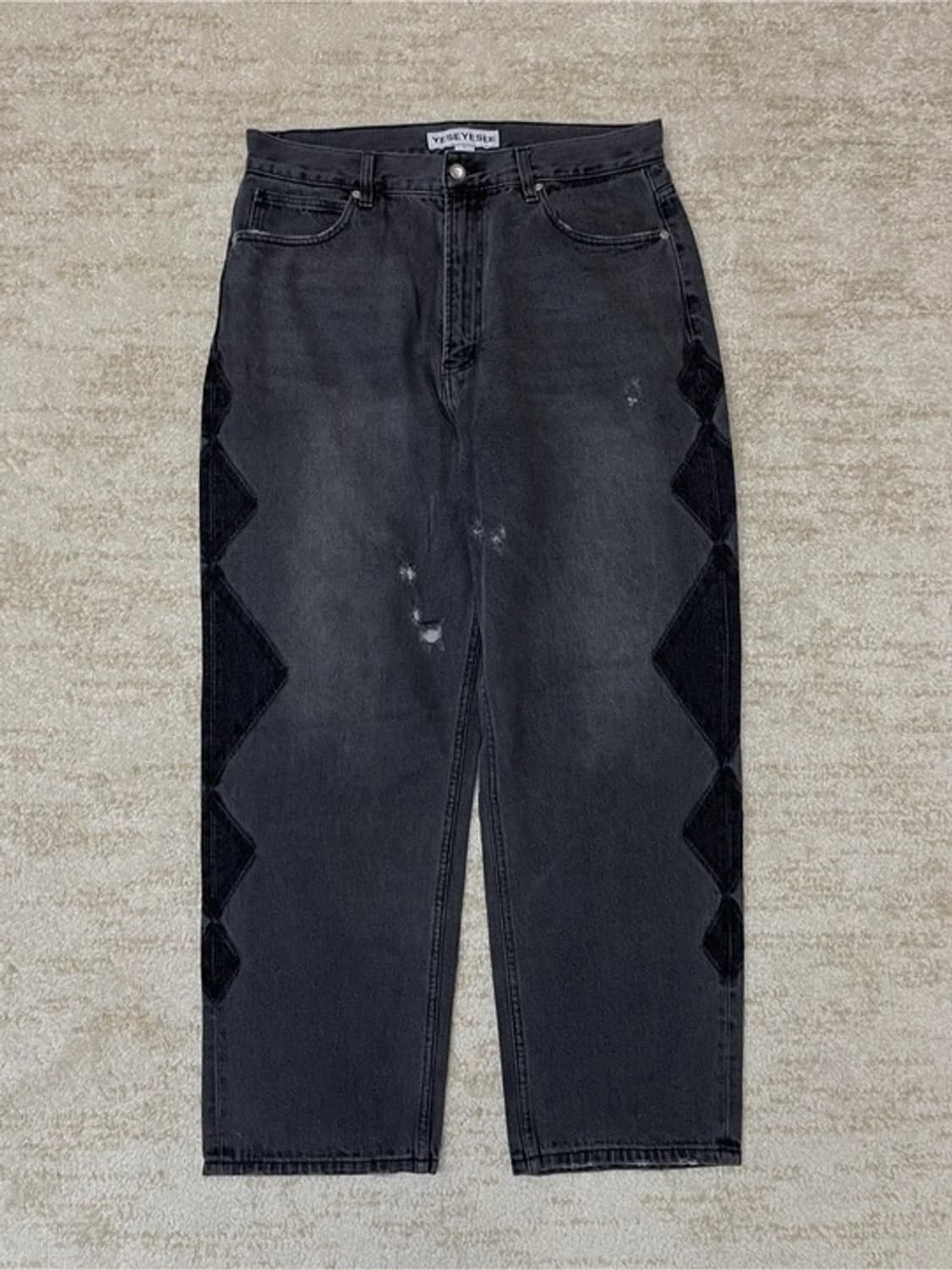 [L] 예쓰아이씨 롬버스 워싱 5포켓 데님 팬츠  상품이미지1