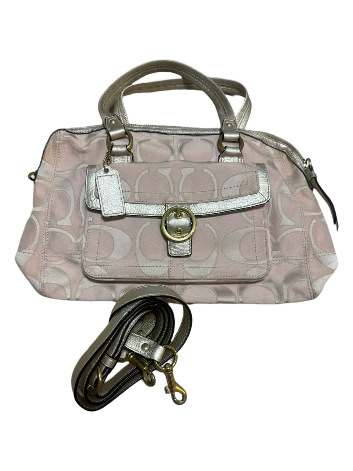 Coach 코치 빈티지 가방 pink 상품이미지10
