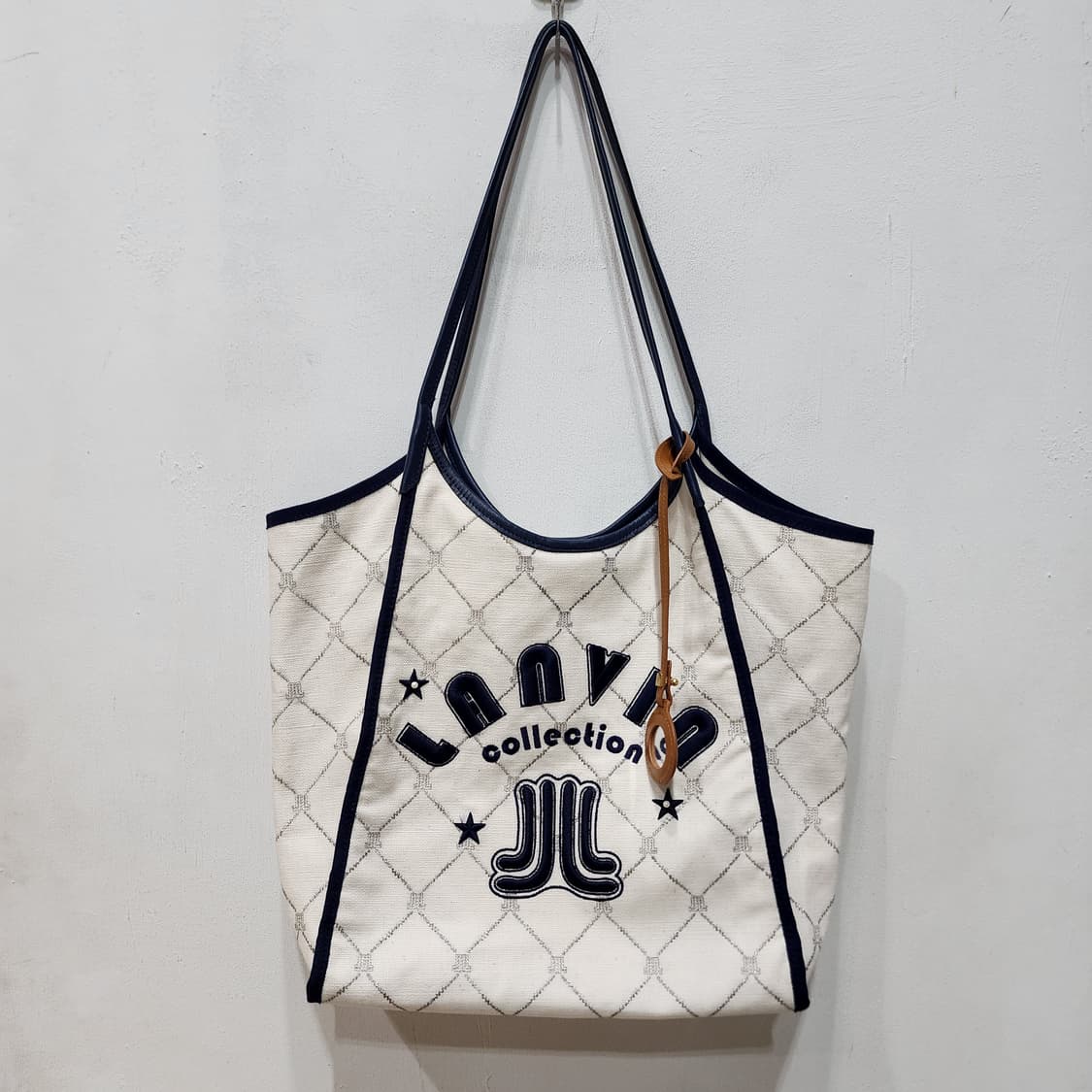 LANVIN (랑방)컬렉션 숄더백 토트백 아이보리 새거급 상품이미지1