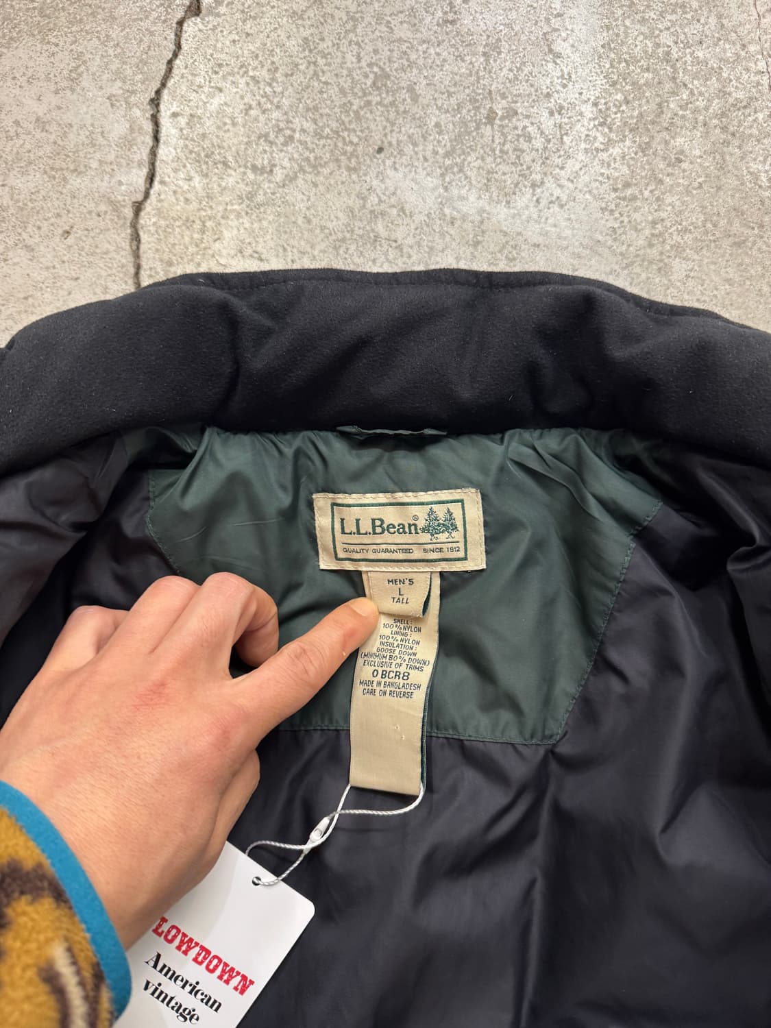 엘엘빈 구스다운 패딩점퍼 상품이미지9