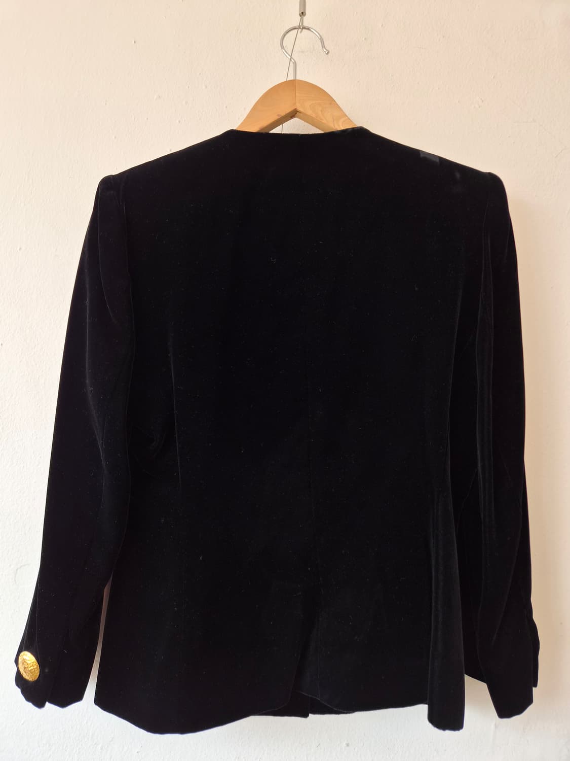 지방시 여성 벨벳노카라자켓 8사이즈 상품이미지3