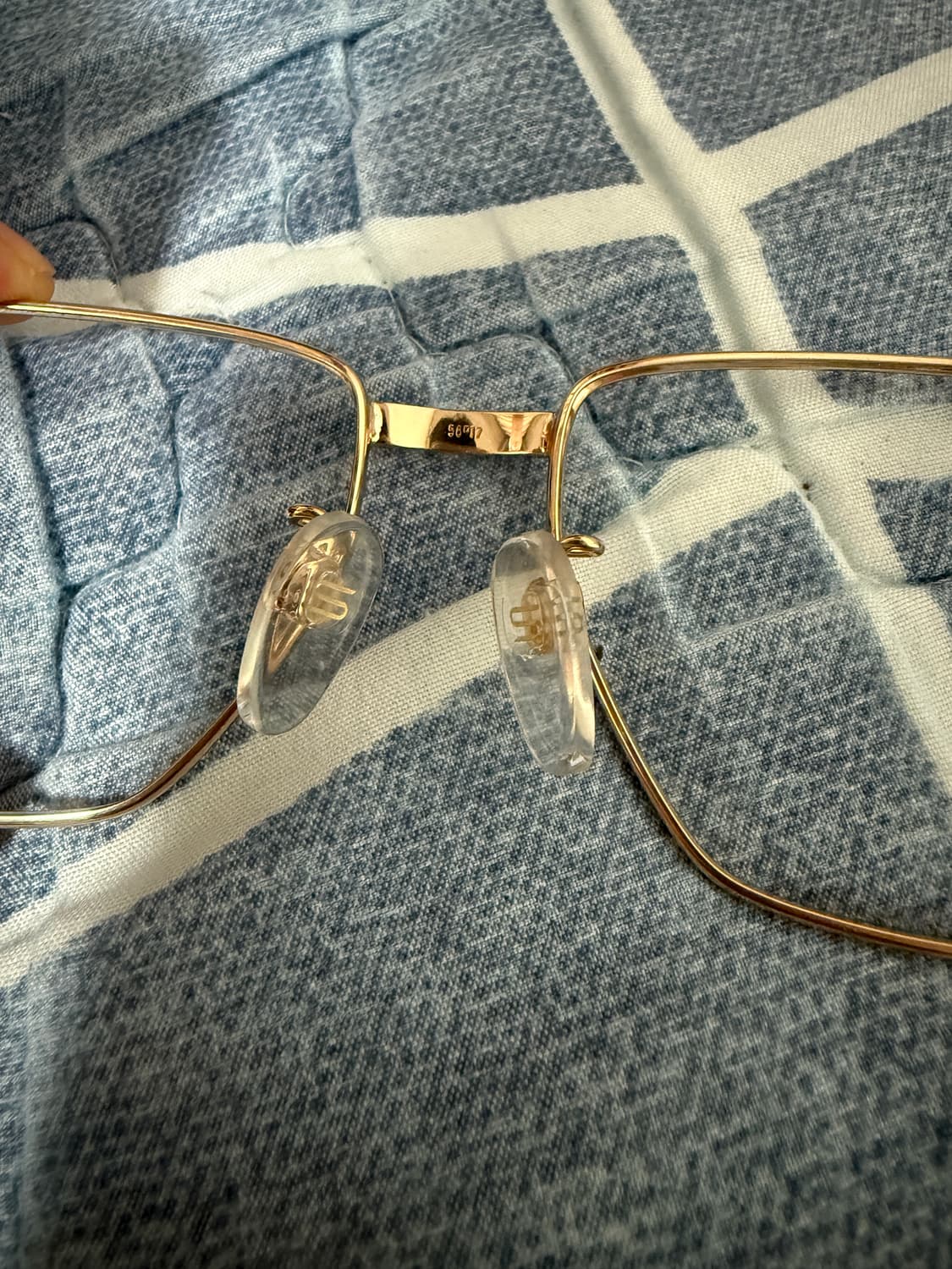 실루엣 사각 메탈 안경 상품이미지2