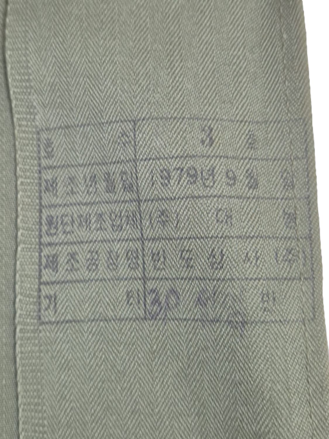 육군 구형 3군단 702특공연대 병장 민무늬 전투복 상의 자켓 (M) 상품이미지9