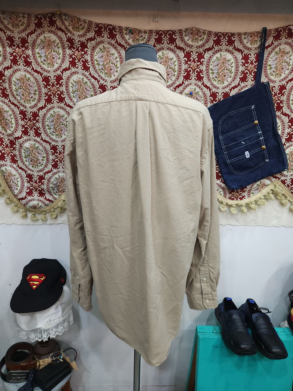 폴로 랄프로렌 베이지 가먼트다이 옥스포드 셔츠

 상품이미지7