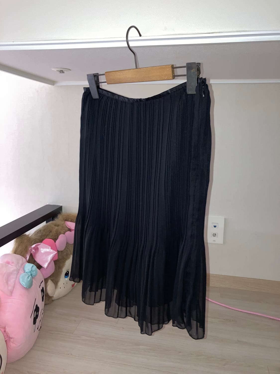 긱시크 고딕펑크 갸루 지뢰계 슬리브리스 시스루 가디건 레드 유광 숄더백  상품이미지5