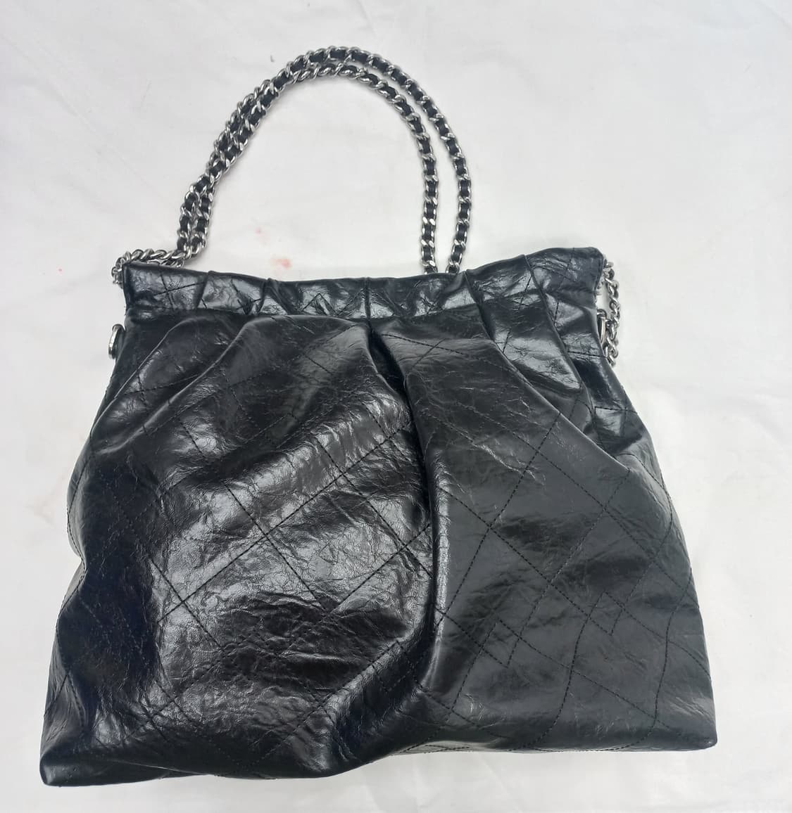 찰스앤키스 블랙 퀼팅 체인 숄더백 상품이미지2