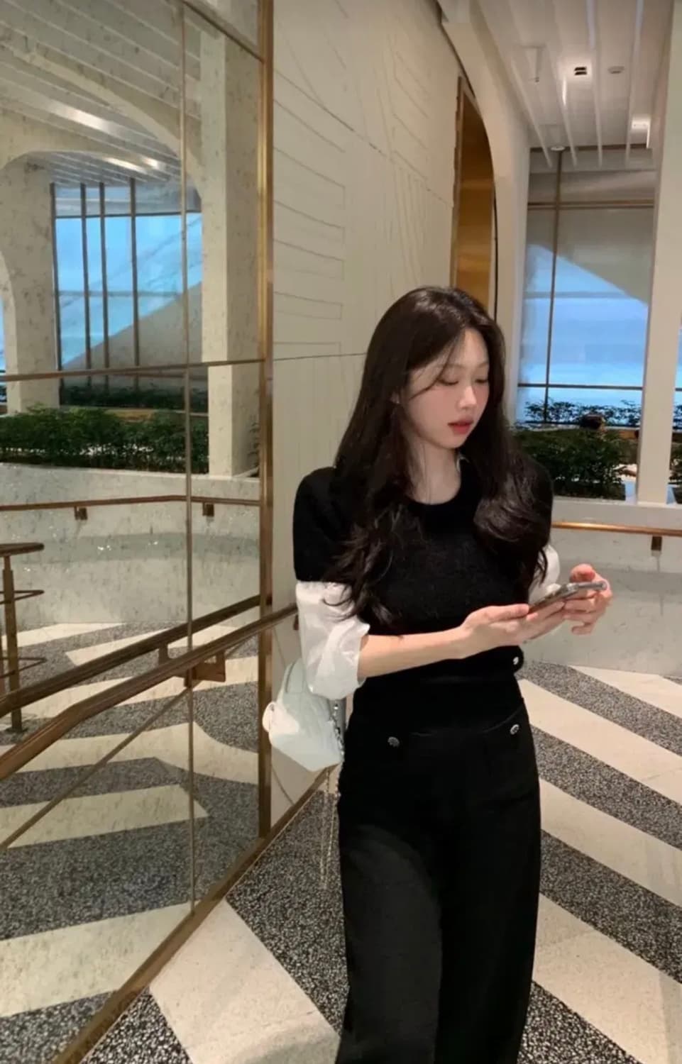온트 까멜리아 트위드 팬츠 상품이미지1
