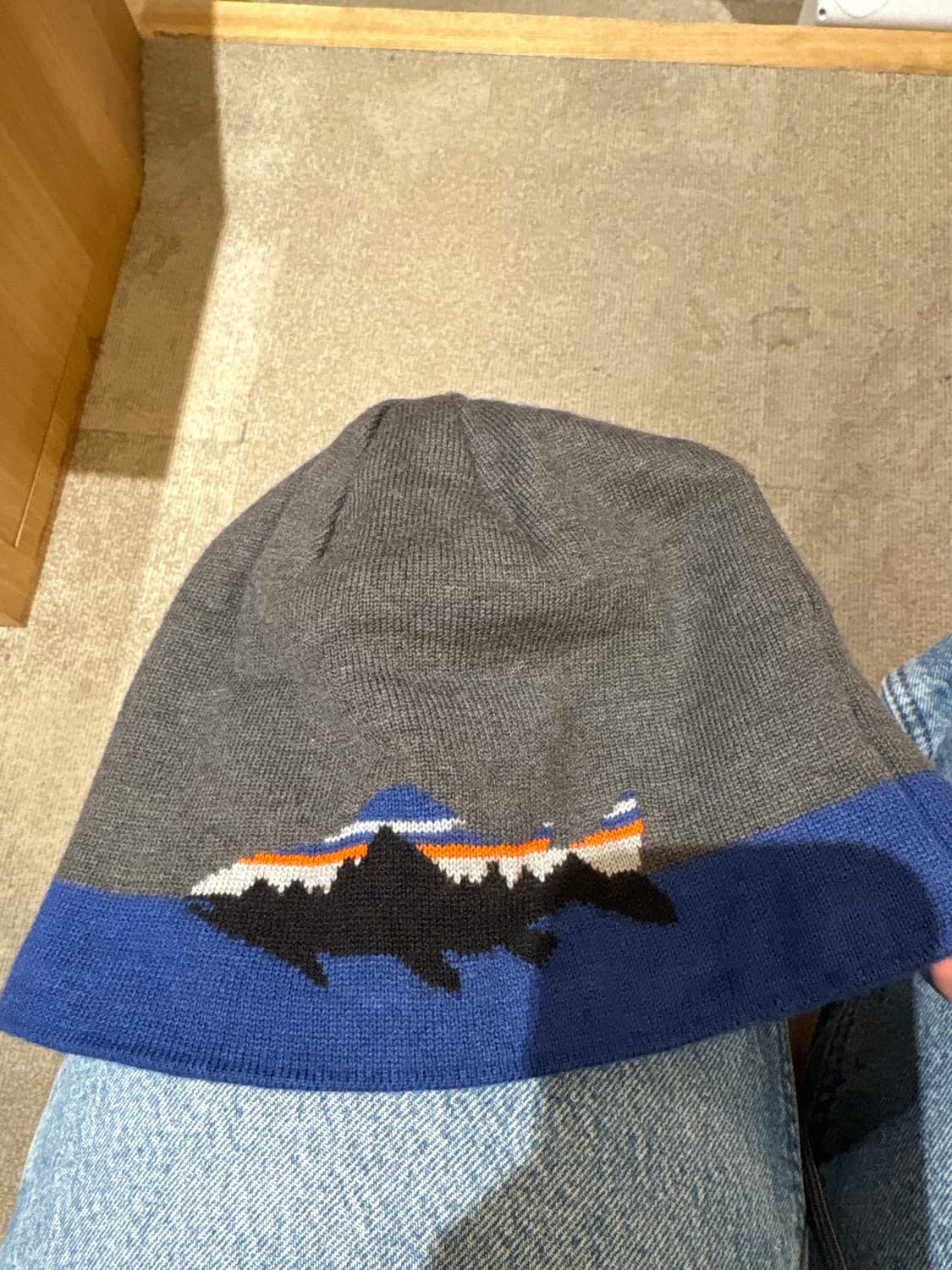 파타고니아 물고기 비니 상품이미지2