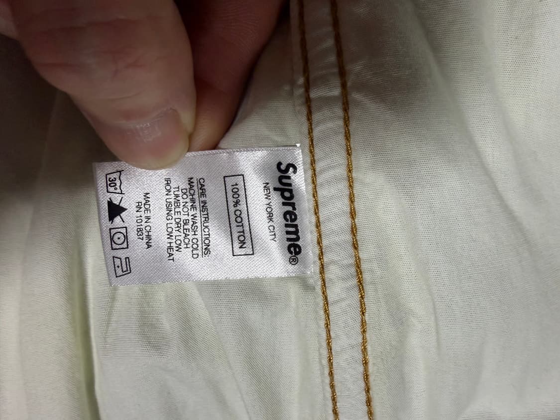 [M]슈프림 홀 펀치 데님 트러커 상품이미지6