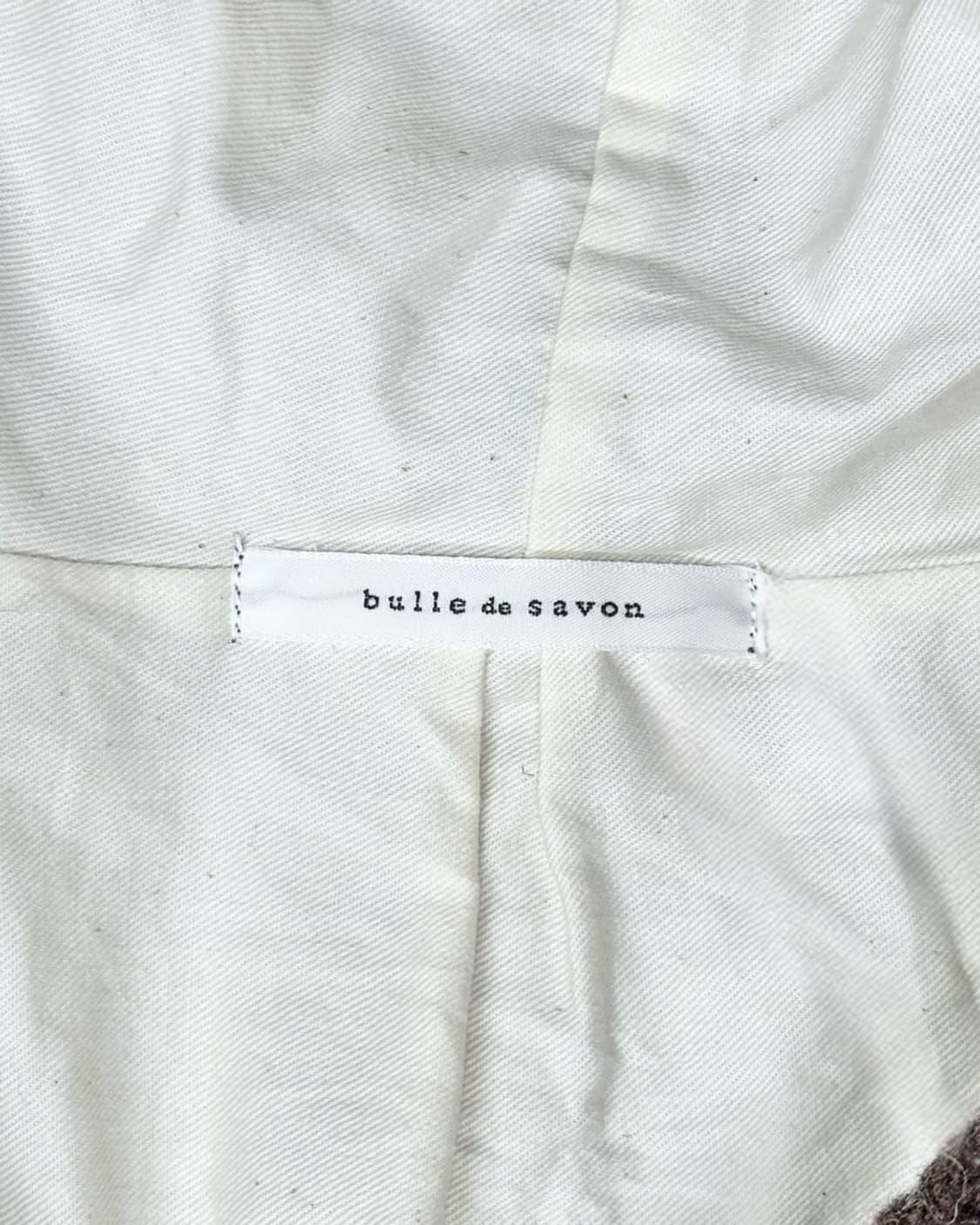 Bulle de savon 후디 패턴 울가디건 상품이미지5