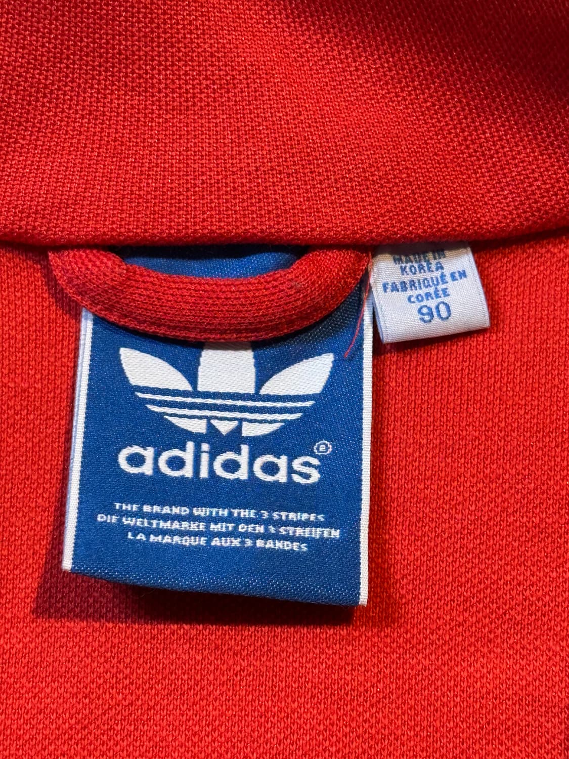 아디다스 ADIDAS 유로파 트랙탑 져지 레드 상품이미지4